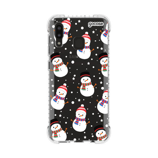 Capinha para celular Cute Snowman