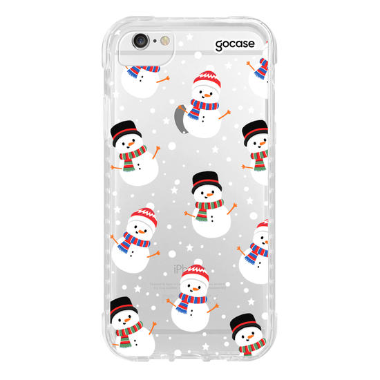 Capinha para celular Cute Snowman