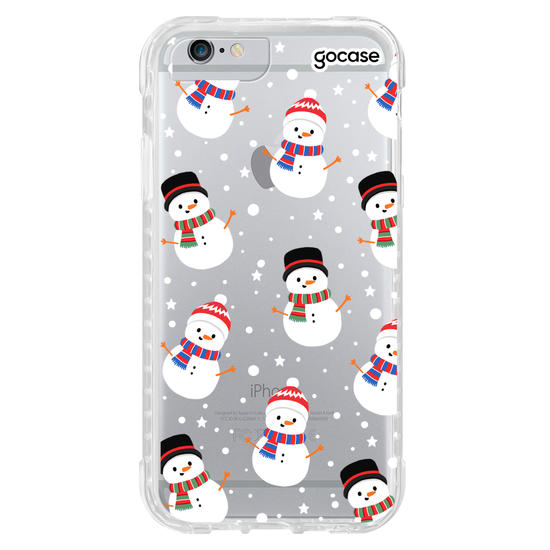 Capinha para celular Cute Snowman