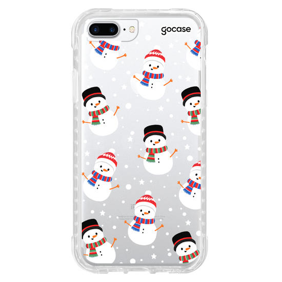 Capinha para celular Cute Snowman