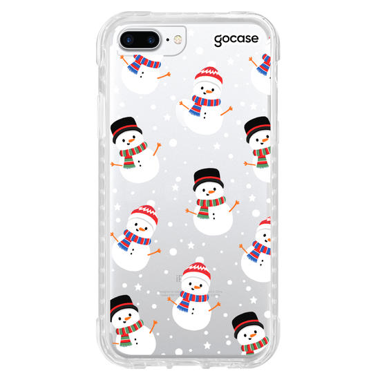 Capinha para celular Cute Snowman