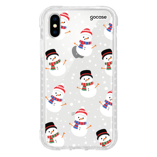 Capinha para celular Cute Snowman