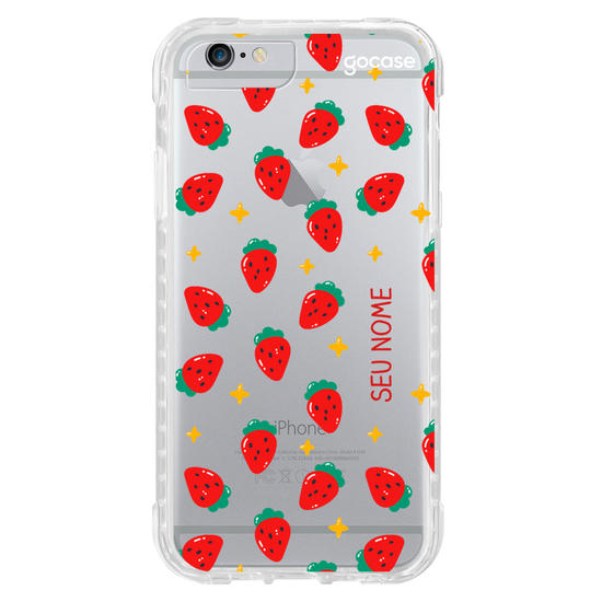 Capinha para celular Cute Strawberry