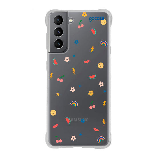 Capinha para celular  Cute Tiny Icons