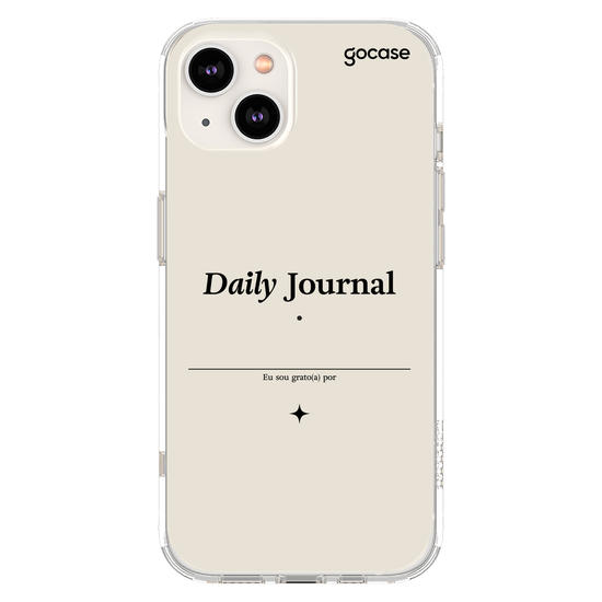 Capinha para celular Daily Journal