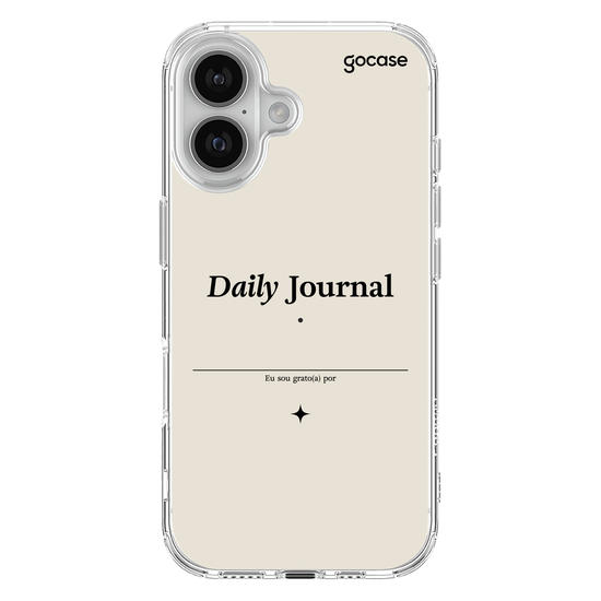 Capinha para celular Daily Journal