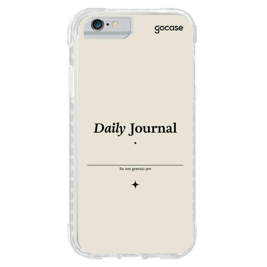 Capinha para celular Daily Journal