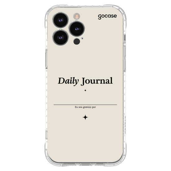 Capinha para celular Daily Journal
