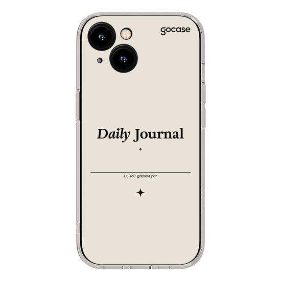 Capinha para celular Daily Journal