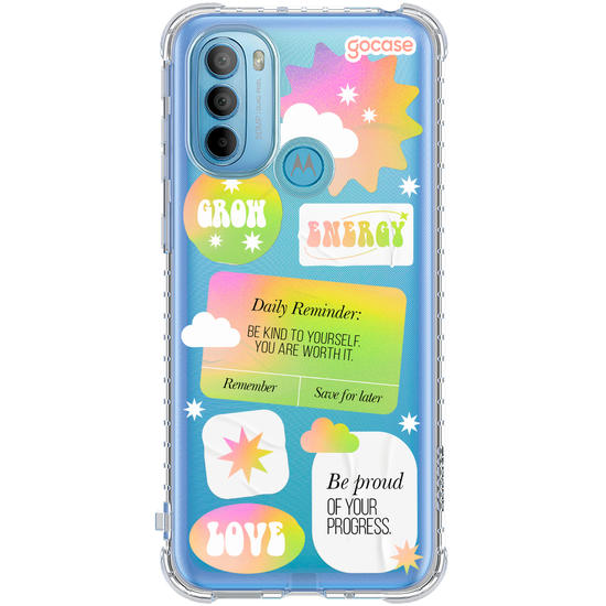 Capinha para celular Daily Reminder! Be Kind to Yourself
