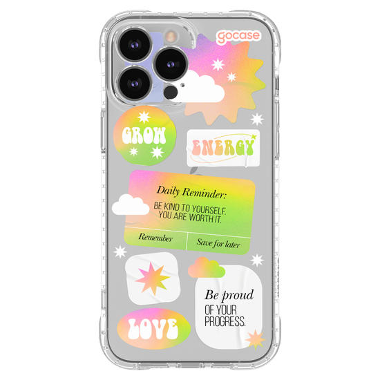 Capinha para celular Daily Reminder! Be Kind to Yourself