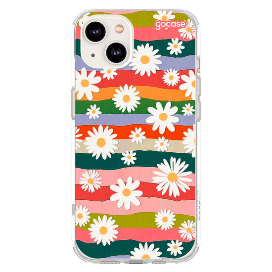 Capinha para celular  Margaridas e Cores