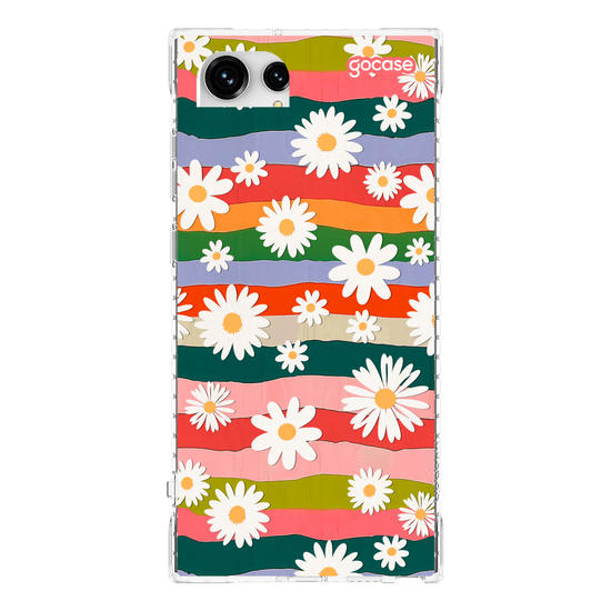 Capinha para celular  Margaridas e Cores