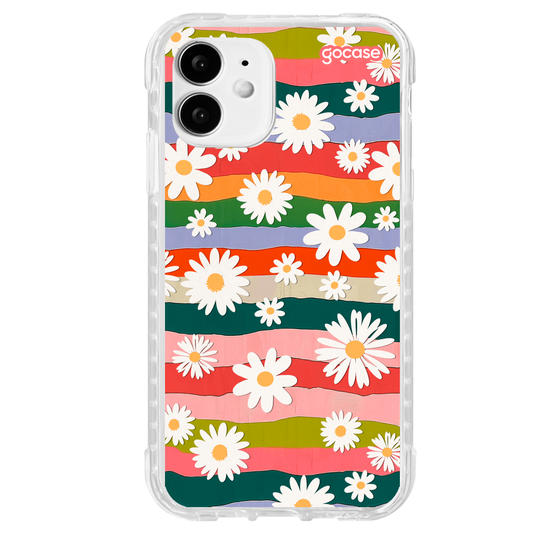 Capinha para celular  Margaridas e Cores