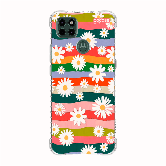 Capinha para celular  Margaridas e Cores