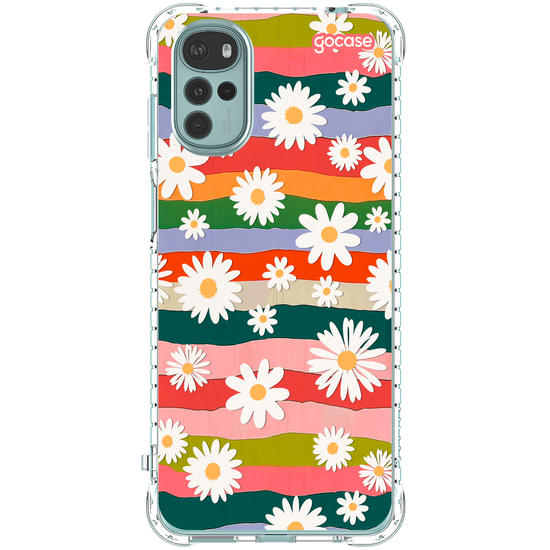 Capinha para celular  Margaridas e Cores