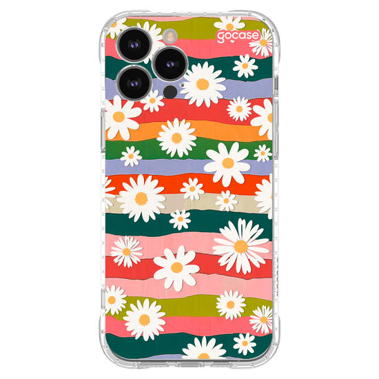Capinha para celular  Margaridas e Cores