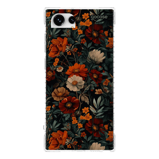 Capinha para celular  Dark Floral Pattern