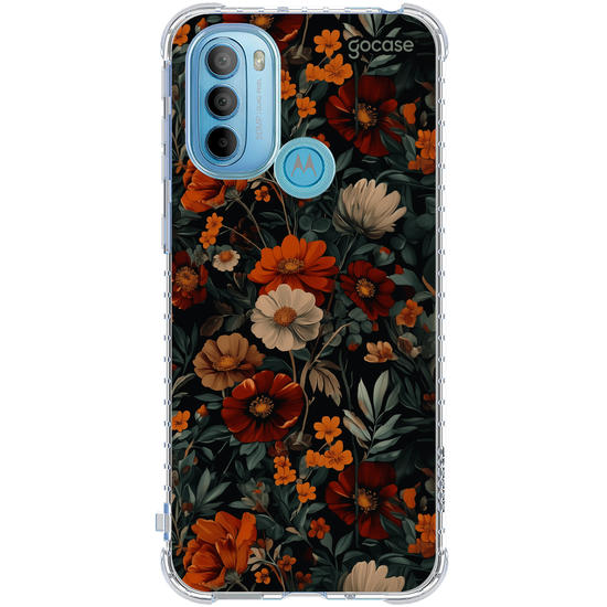 Capinha para celular  Dark Floral Pattern
