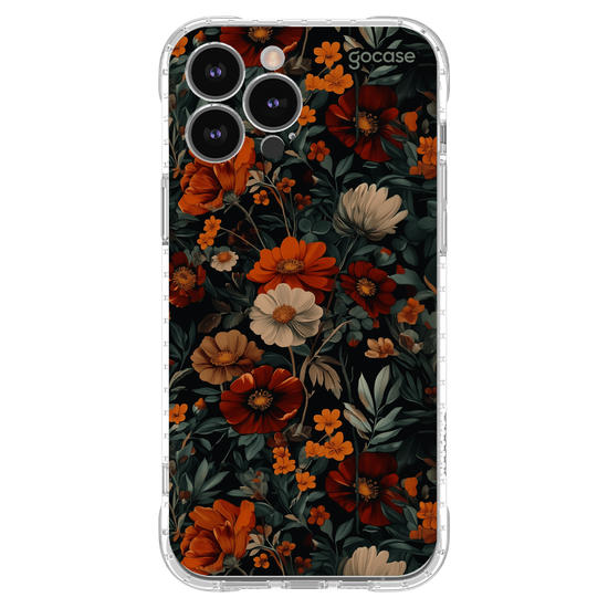 Capinha para celular  Dark Floral Pattern
