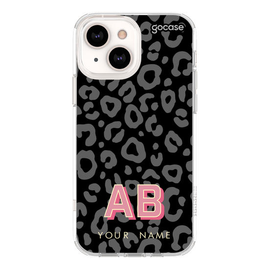 Dark Leopard Print Phone Case