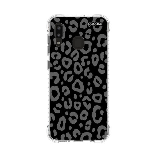 Capinha para celular Dark Leopard Print
