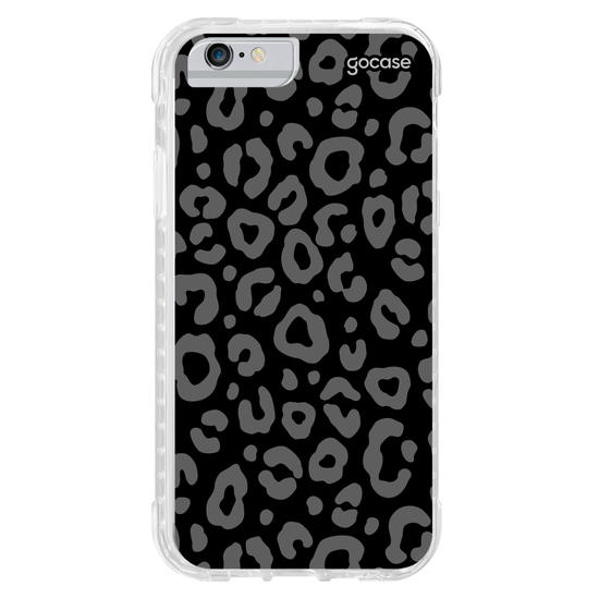 Capinha para celular Dark Leopard Print