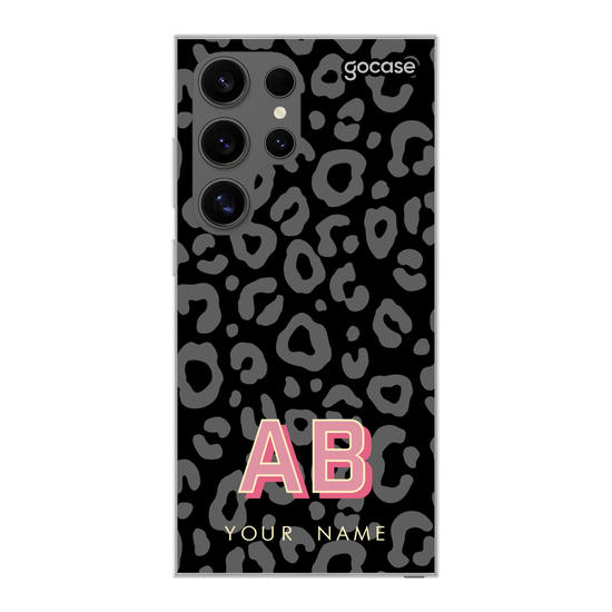 Dark Leopard Print Phone Case