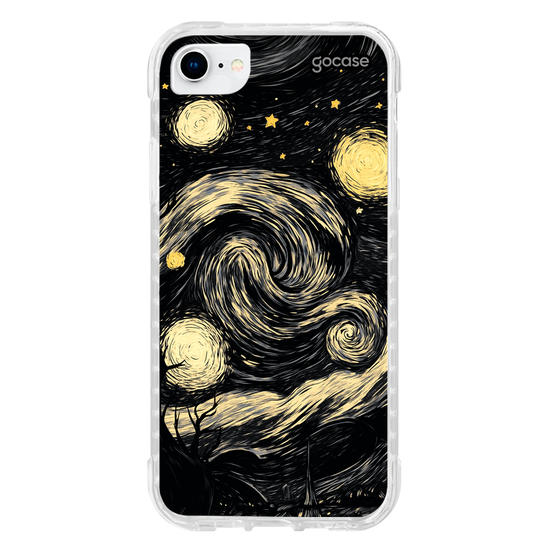 Capinha para celular  Dark Starry Night