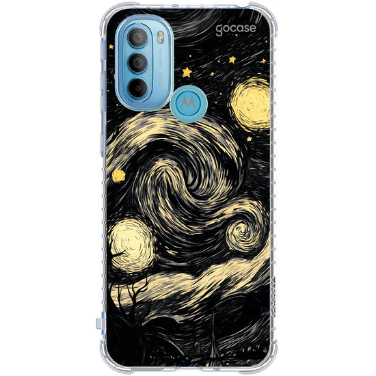 Capinha para celular  Dark Starry Night