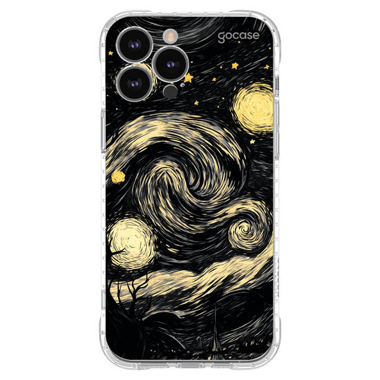 Capinha para celular  Dark Starry Night