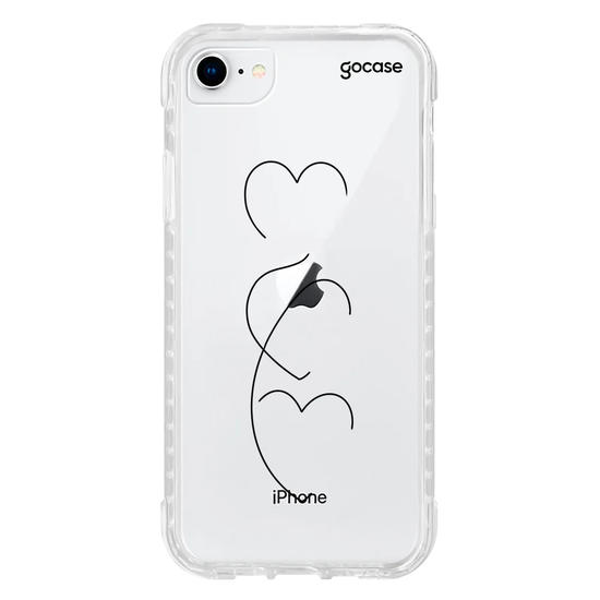 Capinha para celular Datas e Corações
