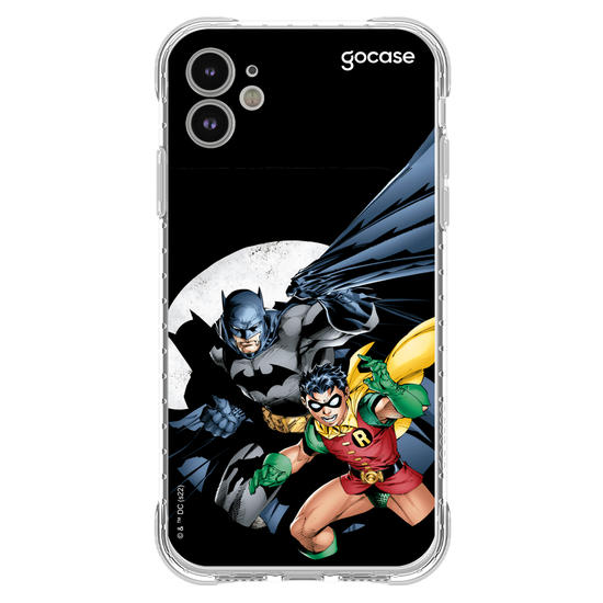Capinha para celular Batman - Robin