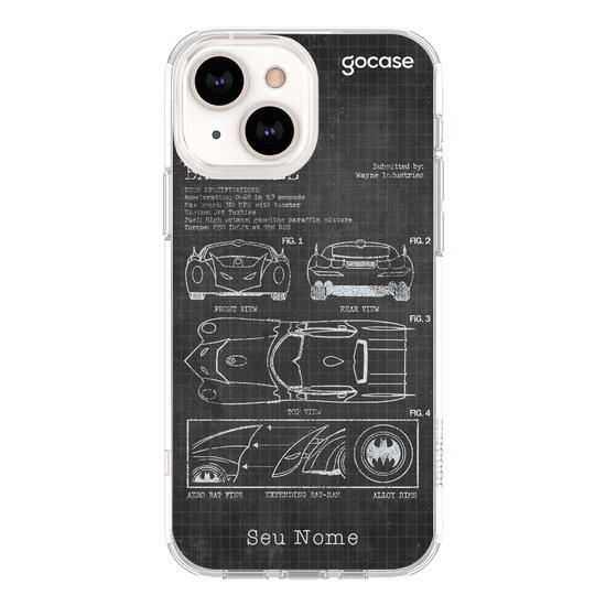 Capinha para celular Batman - Batmóvel
