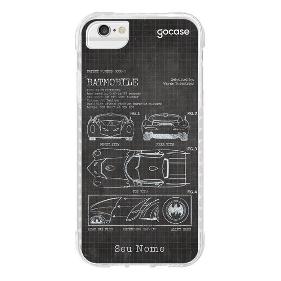 Capinha para celular Batman - Batmóvel
