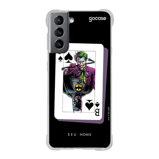 Capinha para celular Batman - Baralho Joker