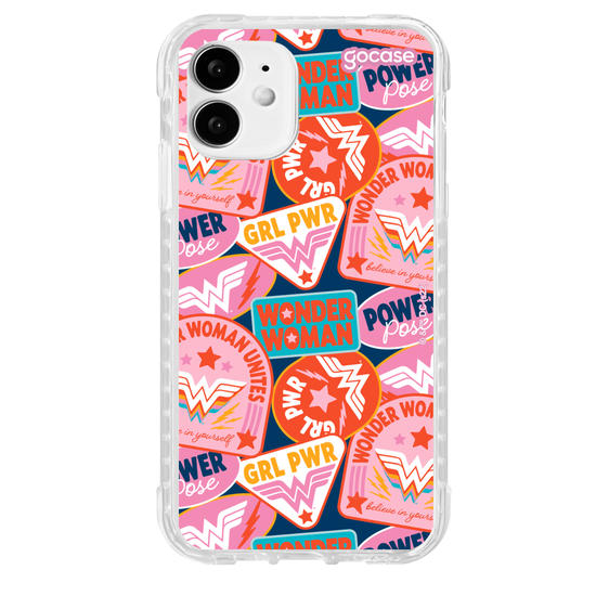 Capinha para celular Mulher Maravilha - Girl Power