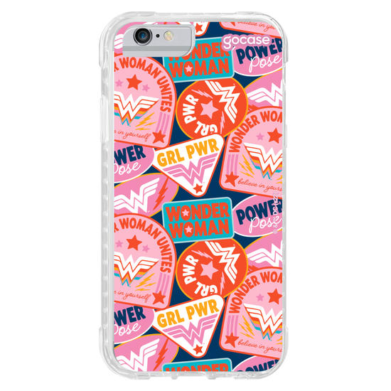 Capinha para celular Mulher Maravilha - Girl Power