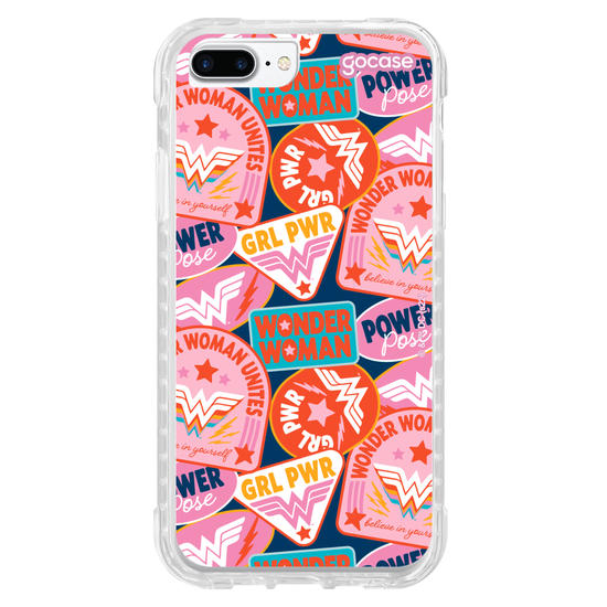 Capinha para celular Mulher Maravilha - Girl Power