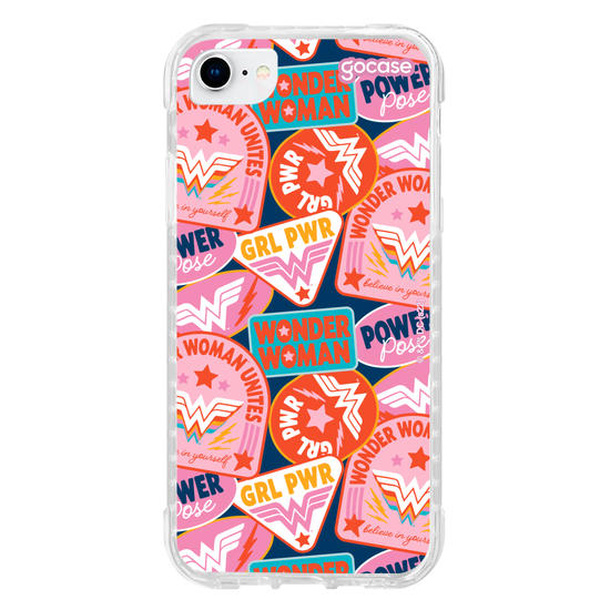 Capinha para celular Mulher Maravilha - Girl Power