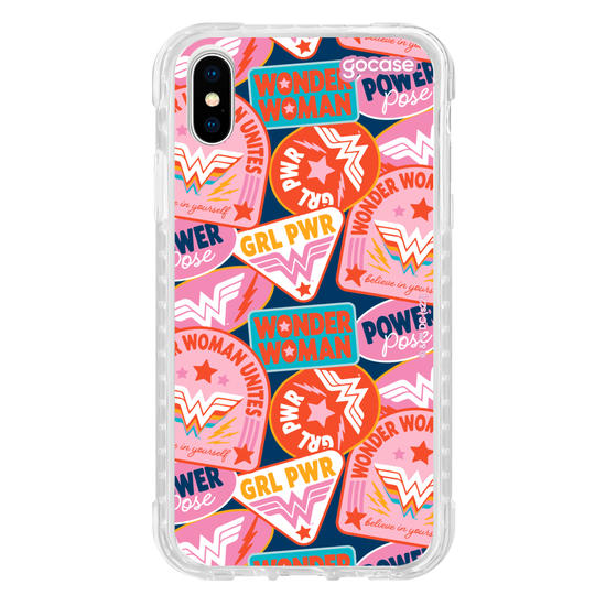 Capinha para celular Mulher Maravilha - Girl Power