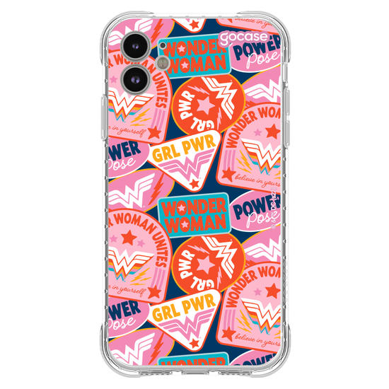 Capinha para celular Mulher Maravilha - Girl Power