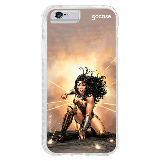 Capinha para celular Mulher Maravilha - Guerreira