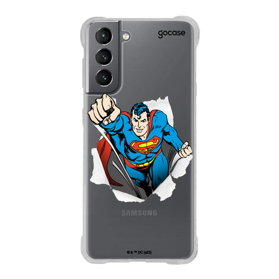 Capinha para celular Superman - Herói em Ação