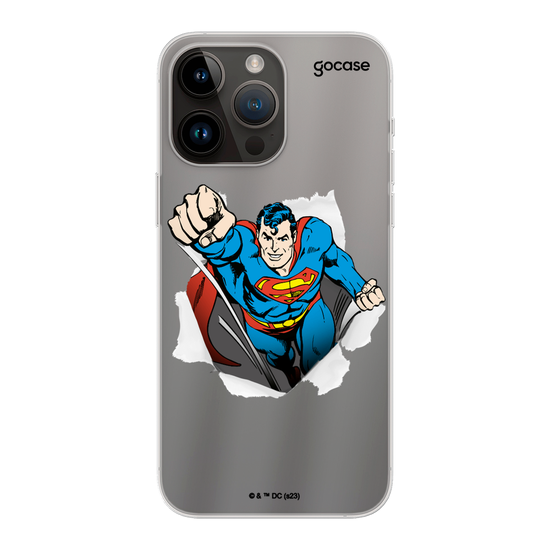 Superman - Hero in Action Phone Case