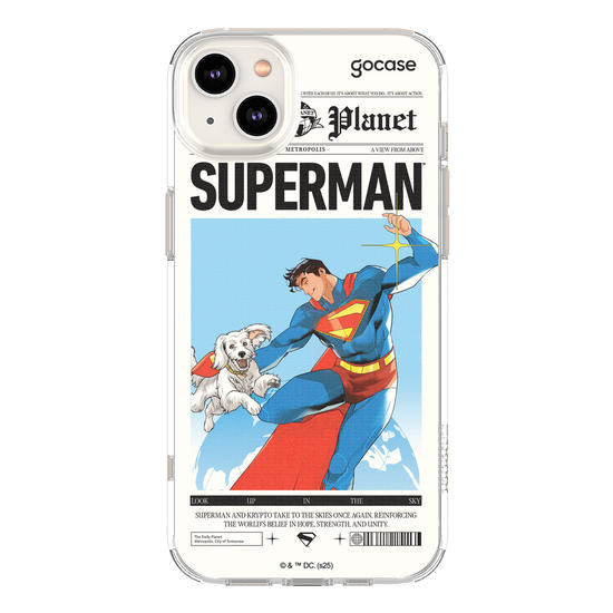 Capinha para celular  Superman: Legacy - Clark & Krypto