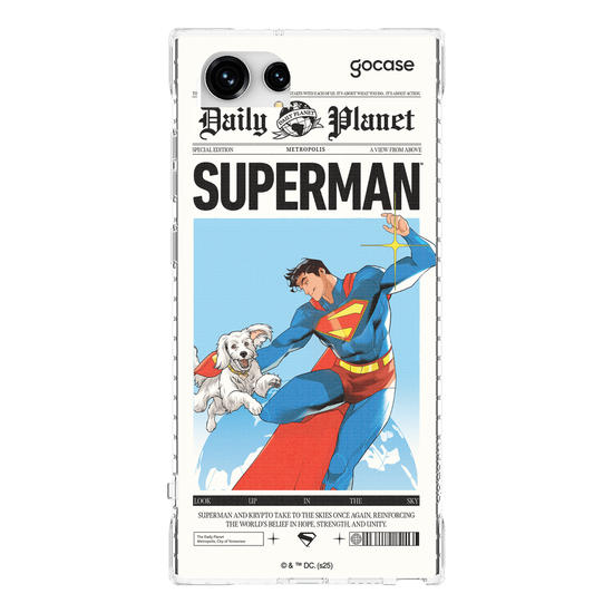 Capinha para celular  Superman: Legacy - Clark & Krypto