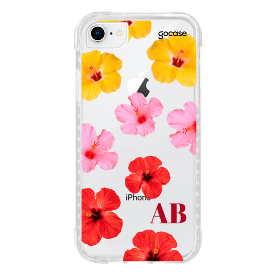 Capinha para celular  Degradê de Hibíscos