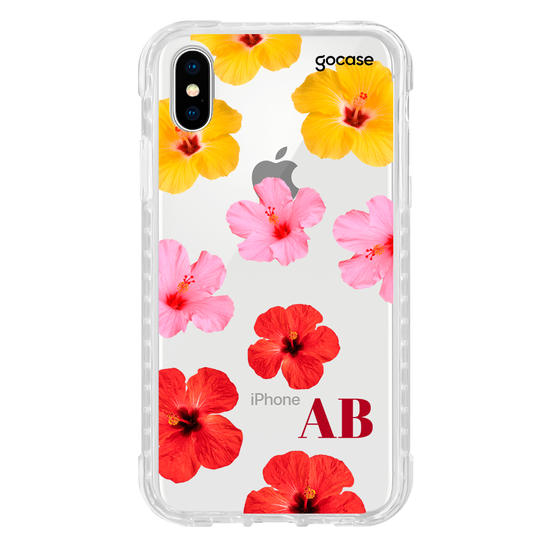Capinha para celular  Degradê de Hibíscos