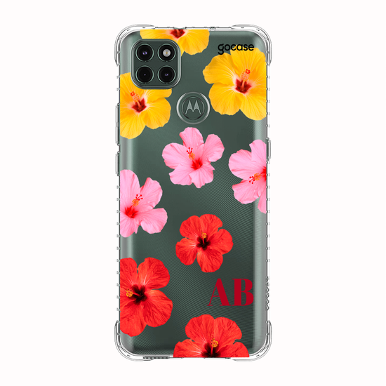 Capinha para celular  Degradê de Hibíscos